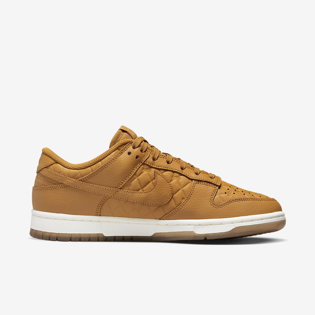 Men's Nike Dunk Low 'Wheat and Gum Light Brown' Shoes