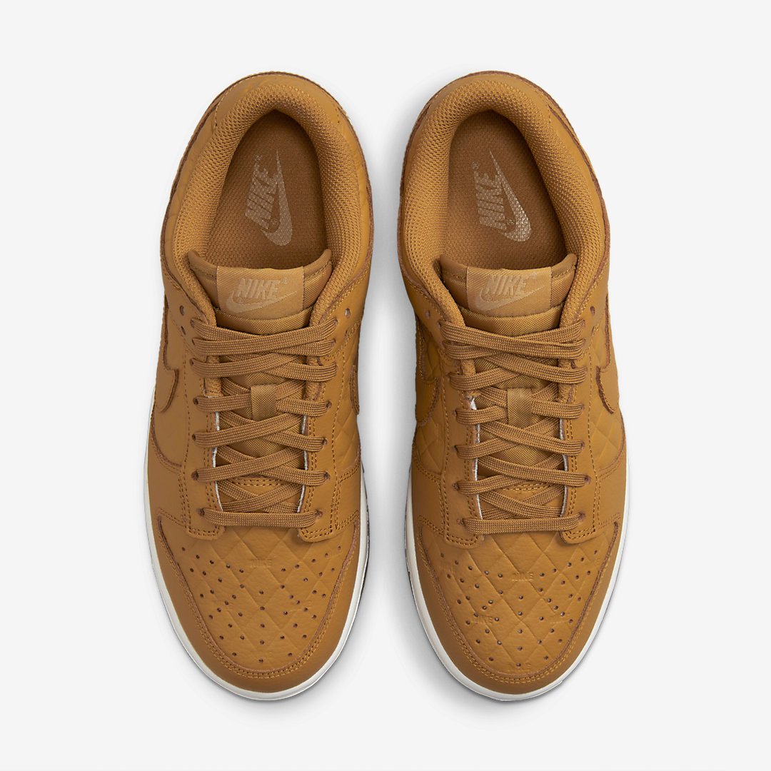 Men's Nike Dunk Low 'Wheat and Gum Light Brown' Shoes