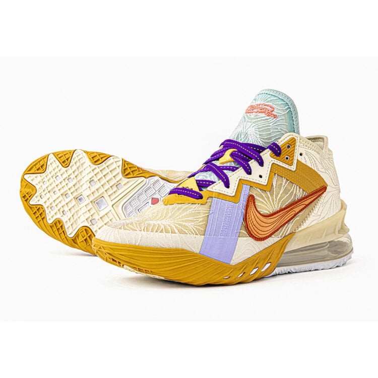 Men's LeBron 18 Scarred Perfection Shoes