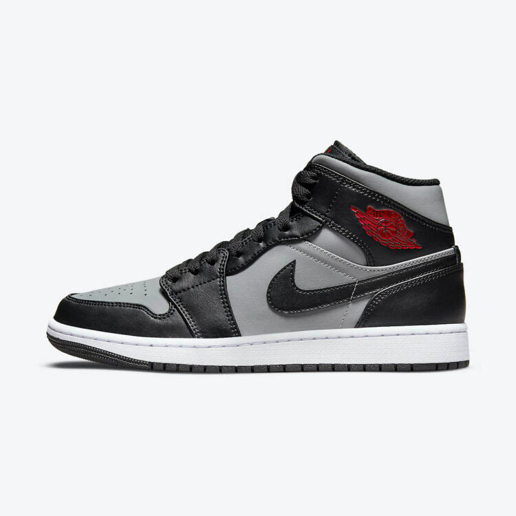 Men's Air Jordan 1 Mid 'Shadow Red' Shoes