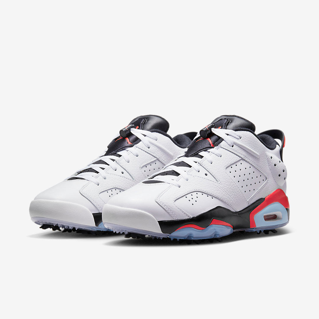 Men's Air Jordan 6 Low Golf 'White Infrared' Shoes