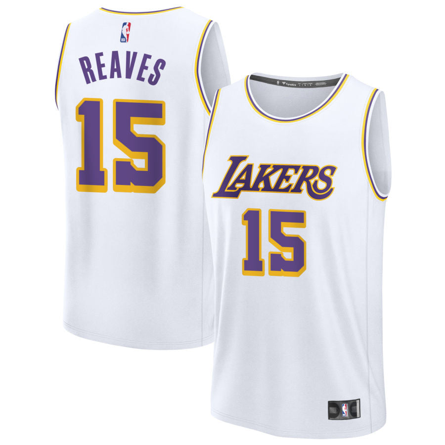 Austin Reaves Los Angeles Lakers 2025 Association Edition Jersey - White