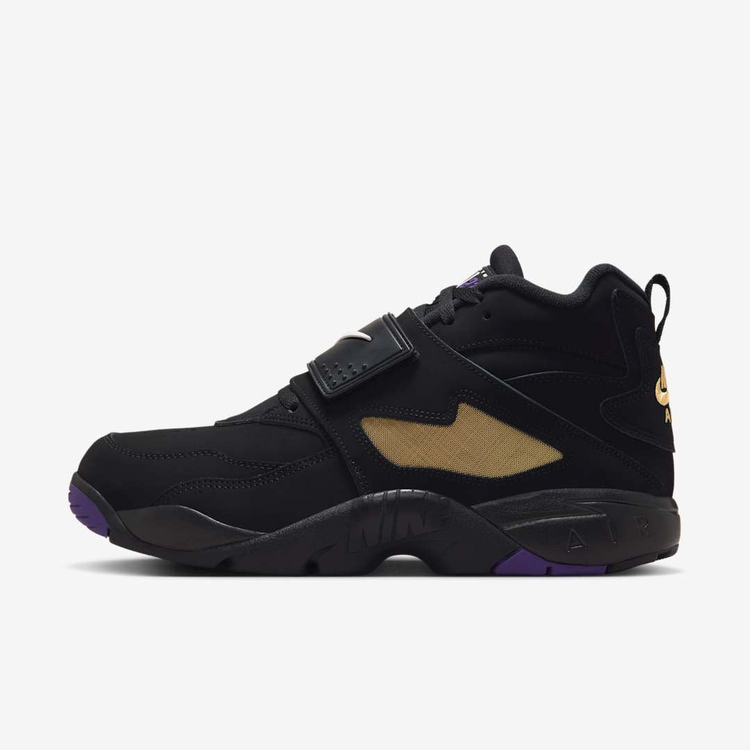 Men's Nike Air Diamond Turf 'Ravens' Shoes
