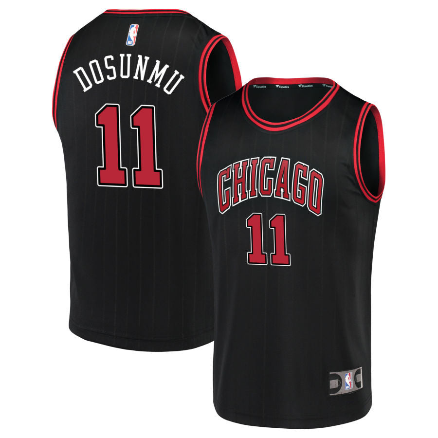 Ayo Dosunmu Chicago Bulls 2025 Statement Edition Jersey - Black