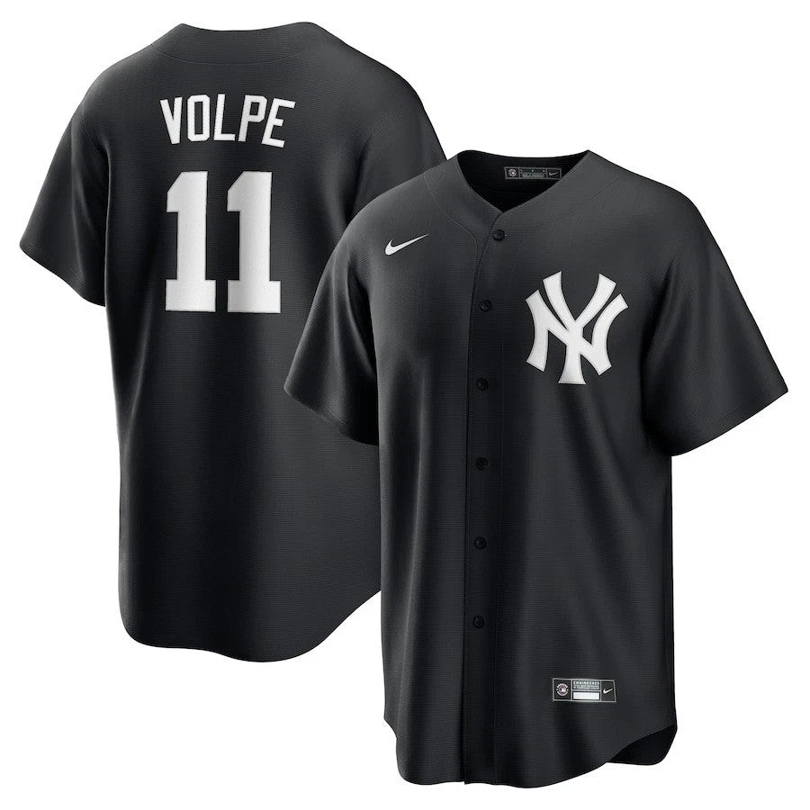 Anthony Volpe New York Yankees 2025 Player Jersey - Black