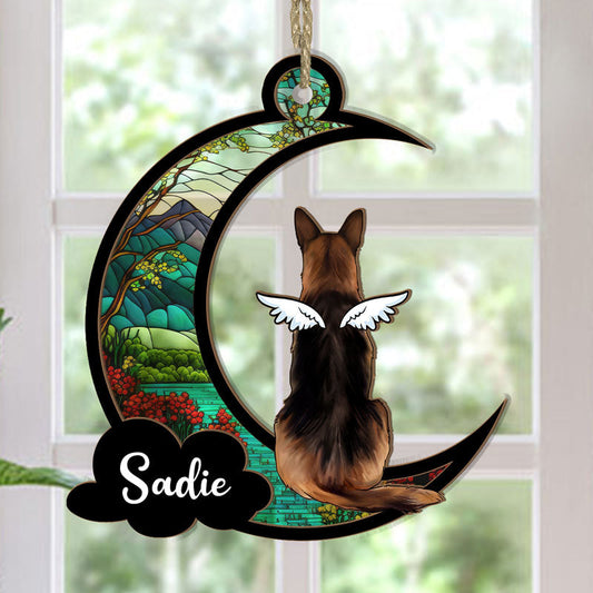 Loss of Pet Sympathy, Personalized Suncatcher Ornament