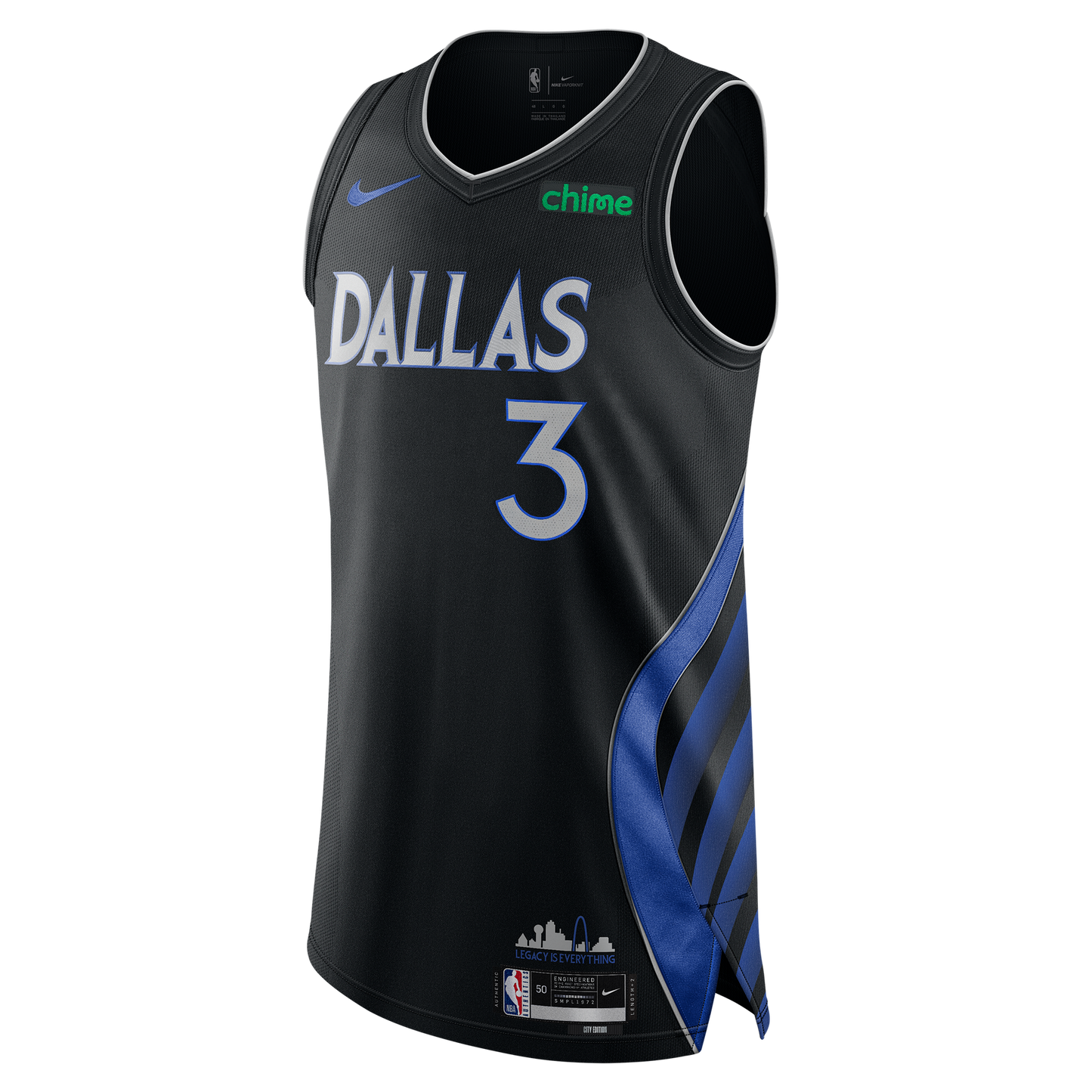 Anthony Davis Dallas Mavericks 2025 Swingman Jersey City Edition - Black