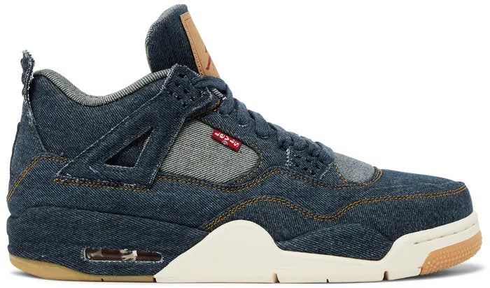 Men's Levi's x Air Jordan 4 Retro 'Denim' Shoes