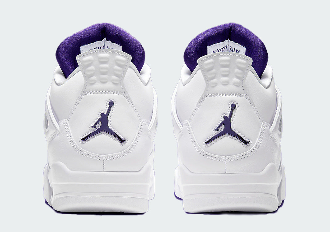 Men's Air Jordan 4 'Metallic Purple' Shoes