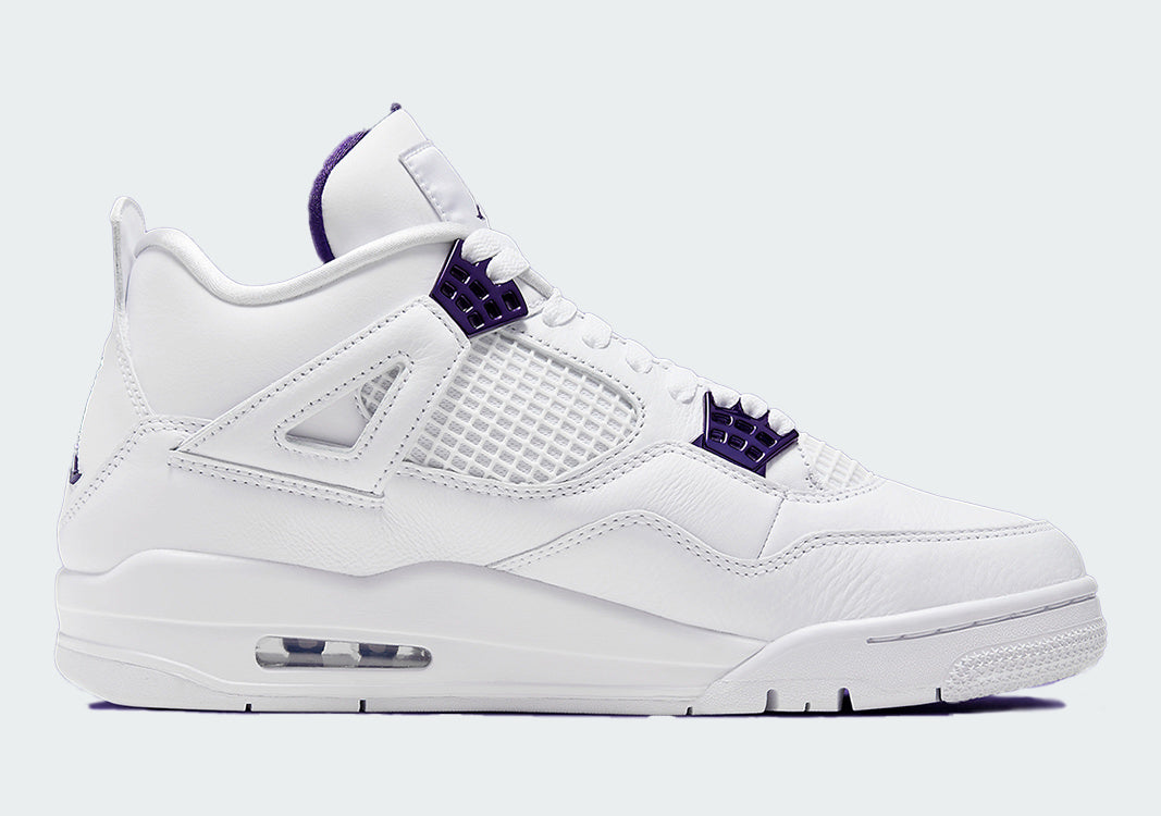 Men's Air Jordan 4 'Metallic Purple' Shoes