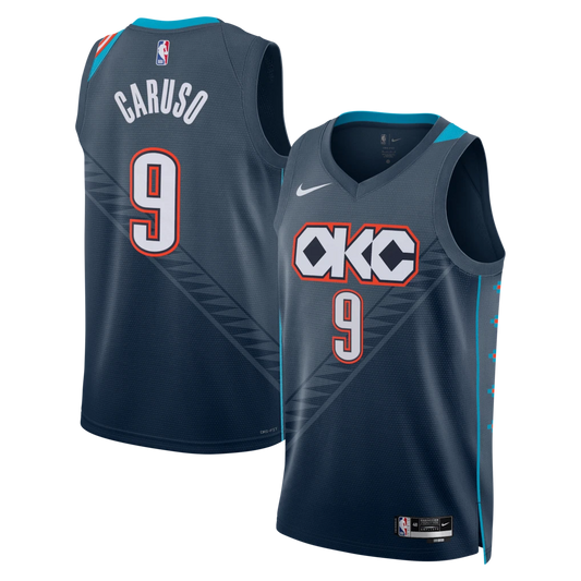 Alex Caruso Oklahoma City Thunder 2025 City Edition Swingman Jersey - Navy