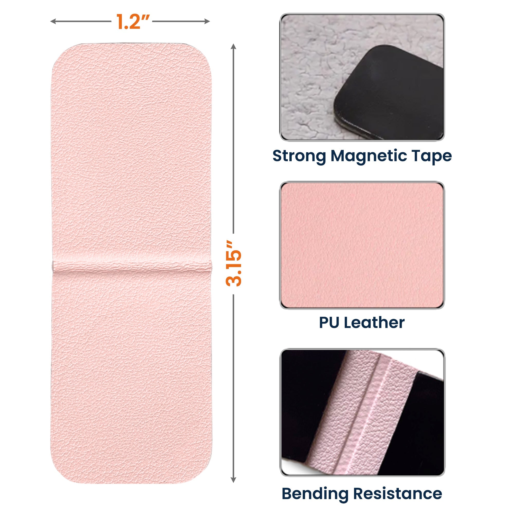 Best Teacher Ever - Personalized Leather Magnetic Bookmark