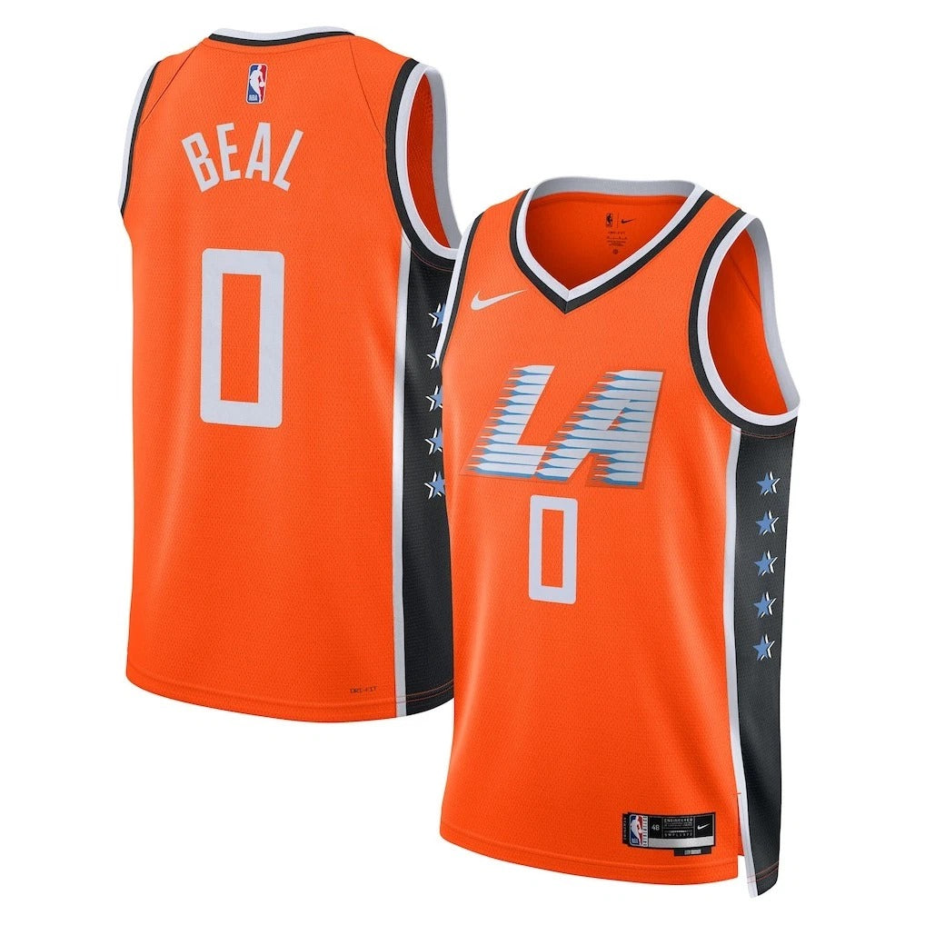 Bradley Beal LA Clippers 2025 City Edition Swingman Jersey - Orange