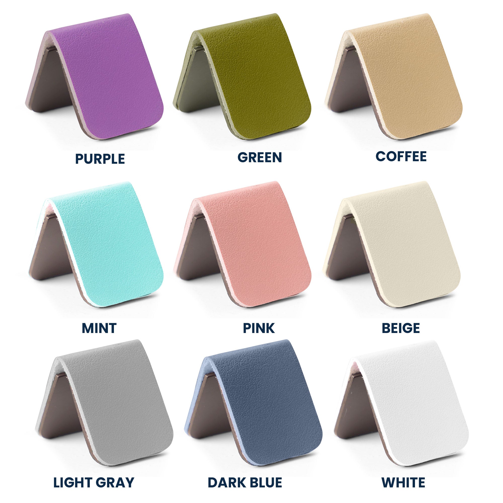 Custom Name & Birth Flower Book Lovers - Personalized Leather Magnetic Bookmark