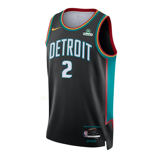Cade Cunningham Detroit Pistons 2025 City Edition Swingman Jersey - Black
