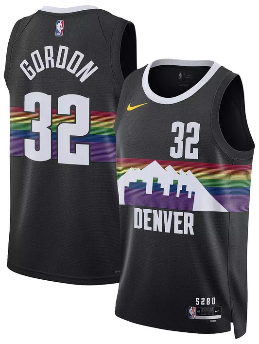 Aaron Gordon Denver Nuggets 2025 Swingman Jersey City Edition - Black