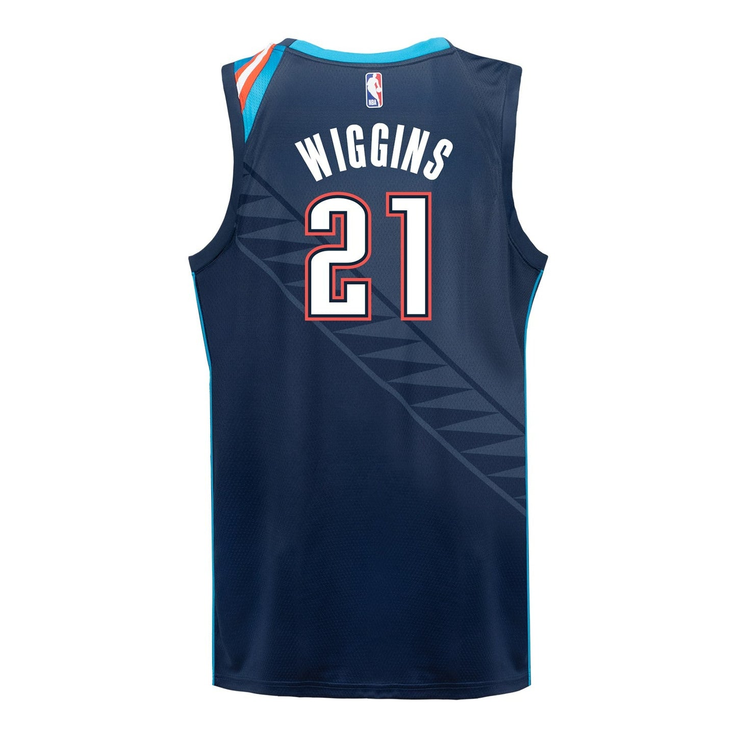 Aaron Winggins Oklahoma City Thunder 2025 City Edition Swingman Jersey - Navy