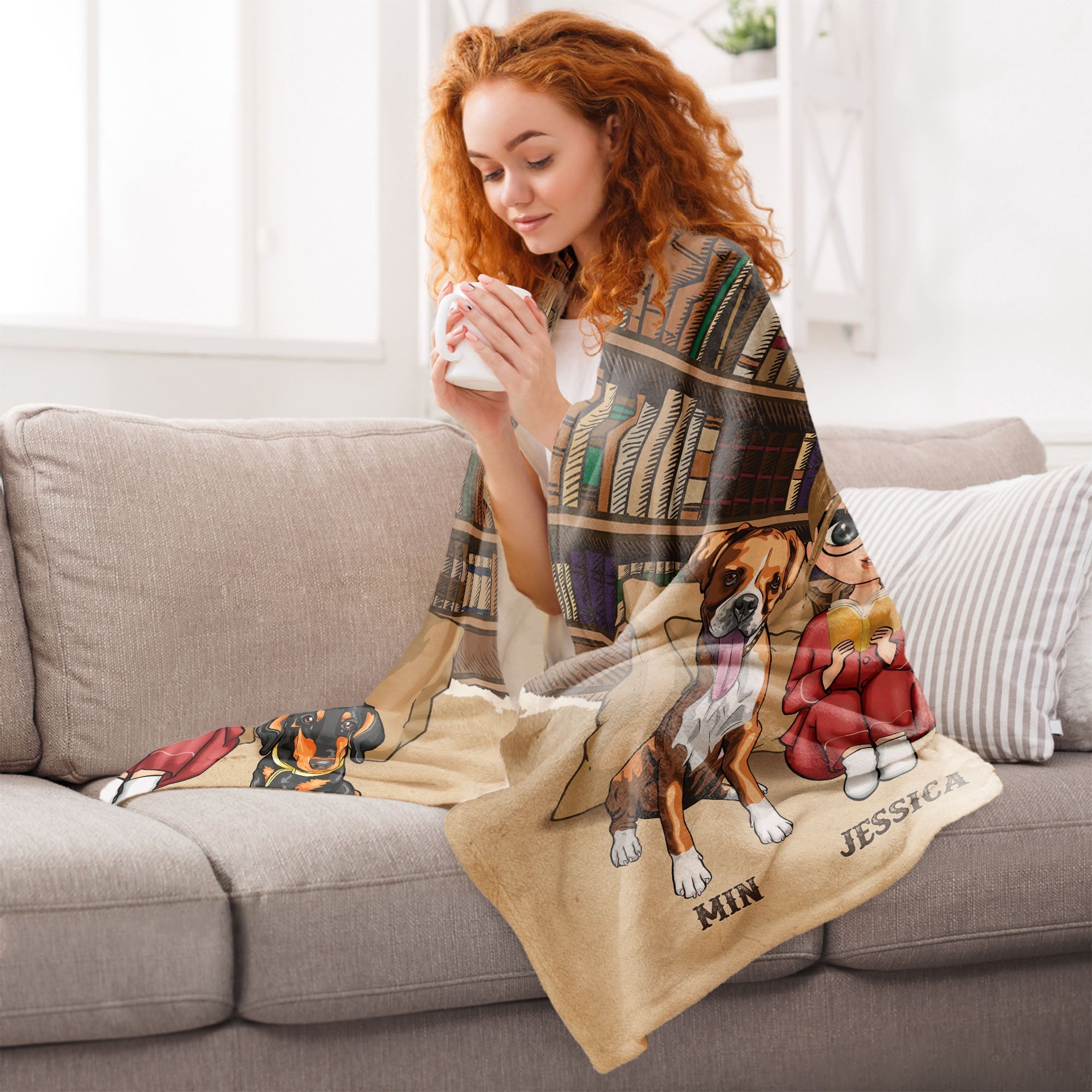 Official Reading & Cuddling Blanket - Personalized Blanket