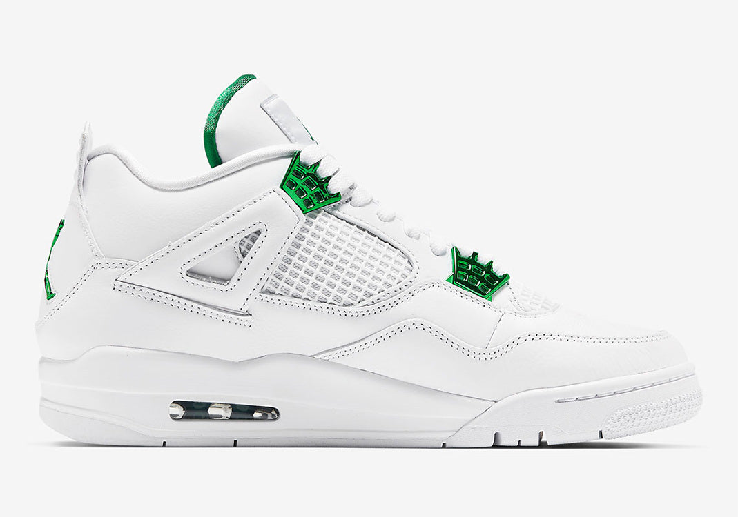 Men's Air Jordan 4 'Metallic Green' Shoes