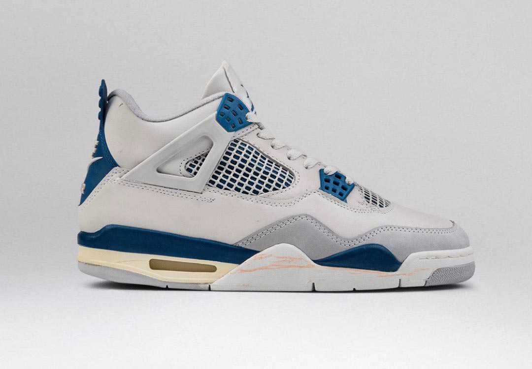 Men's Air Jordan 4 'Military Blue' Shoes