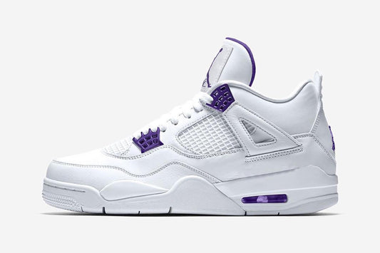 Men's Air Jordan 4 'Metallic Purple' Shoes