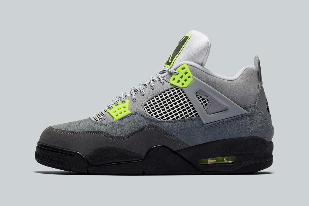 Men's Air Jordan 4 'Neon' Shoes