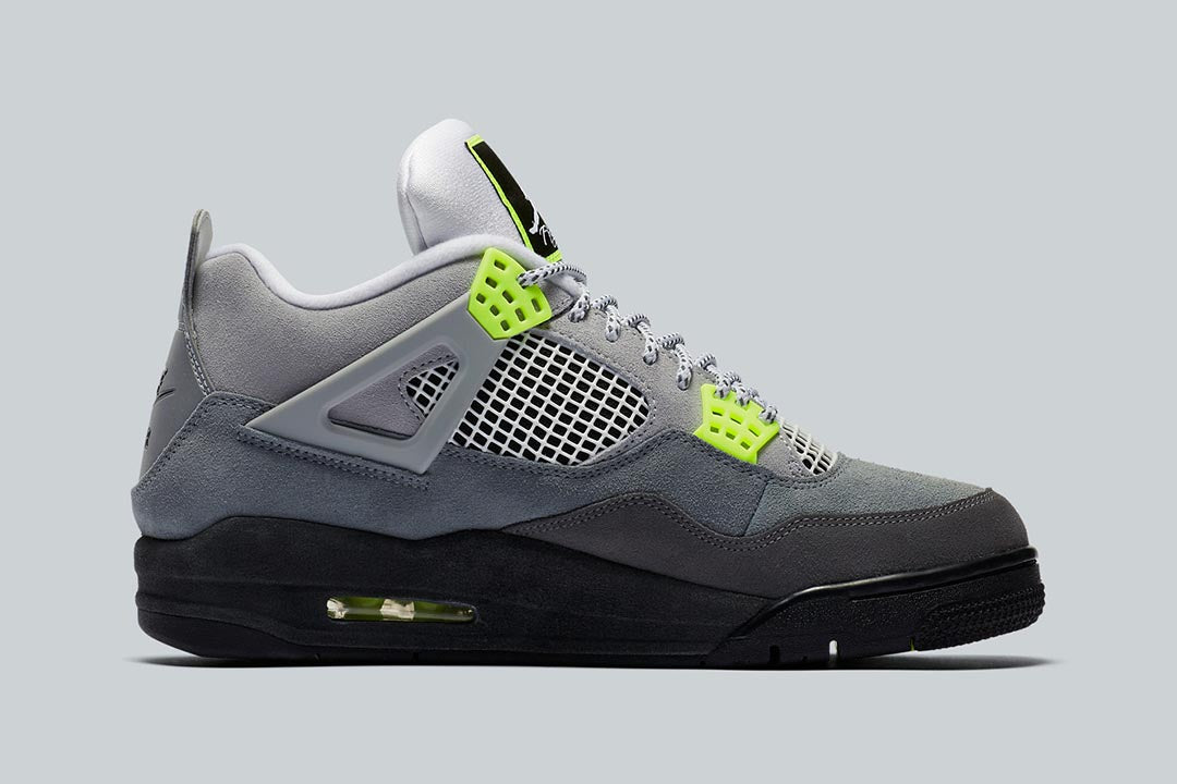 Men's Air Jordan 4 'Neon' Shoes