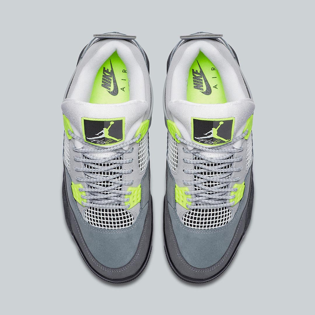 Men's Air Jordan 4 'Neon' Shoes