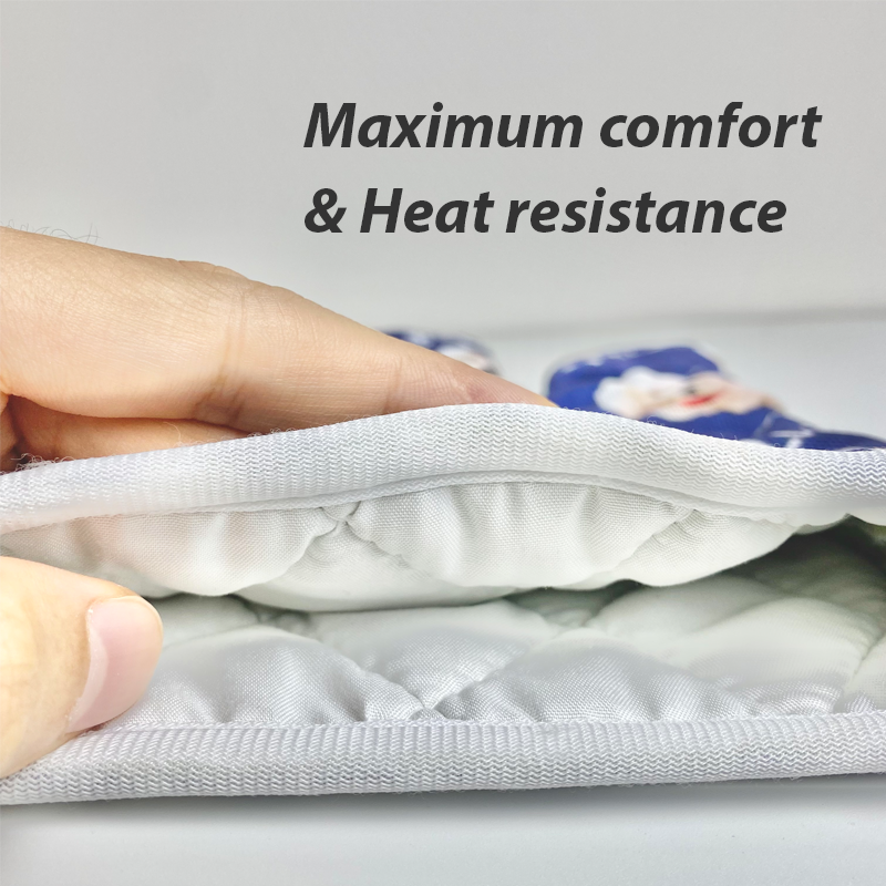 Dog Pattern Oven Mitt, Personalized Oven Mitt, Gifts For Dog Lovers