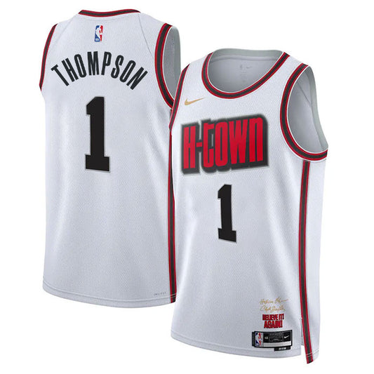 Amen Thompson Houston Rockets 2024-2025 City Edition Fan Support Team Jersey
