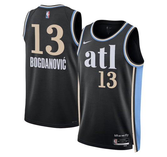 Bogdan Bogdanovic Atlanta Hawks 2024 City Edition Fan Support Team Jersey