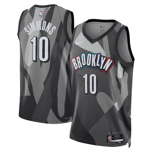 Ben Simmons Brooklyn Nets 2024-2025 City Edition Fan Support Team Black Jersey