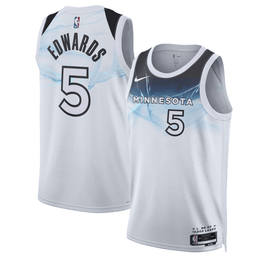 Anthony Edwards Minnesota Timberwolves 2024-2025 City Edition Fan Support Team Jersey