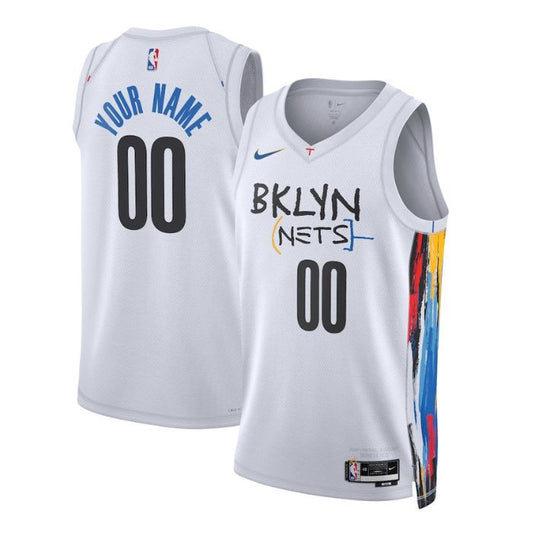 Brooklyn Nets Unisex 2024 Custom Jersey - City Edition