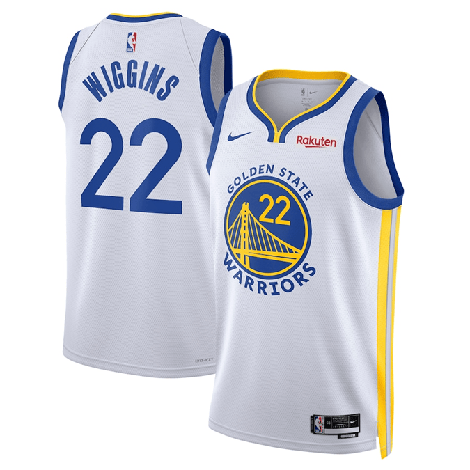 Andrew Wiggins Golden State Warriors 2024 Association Edition Fan Support Team Jersey