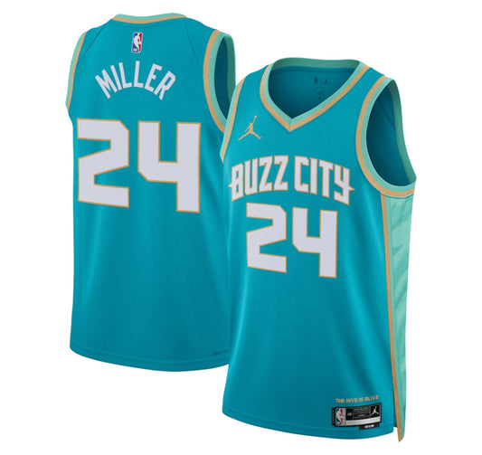 Brandon Miller Charlotte Hornets 2024 City Edition Fan Support Team Jersey